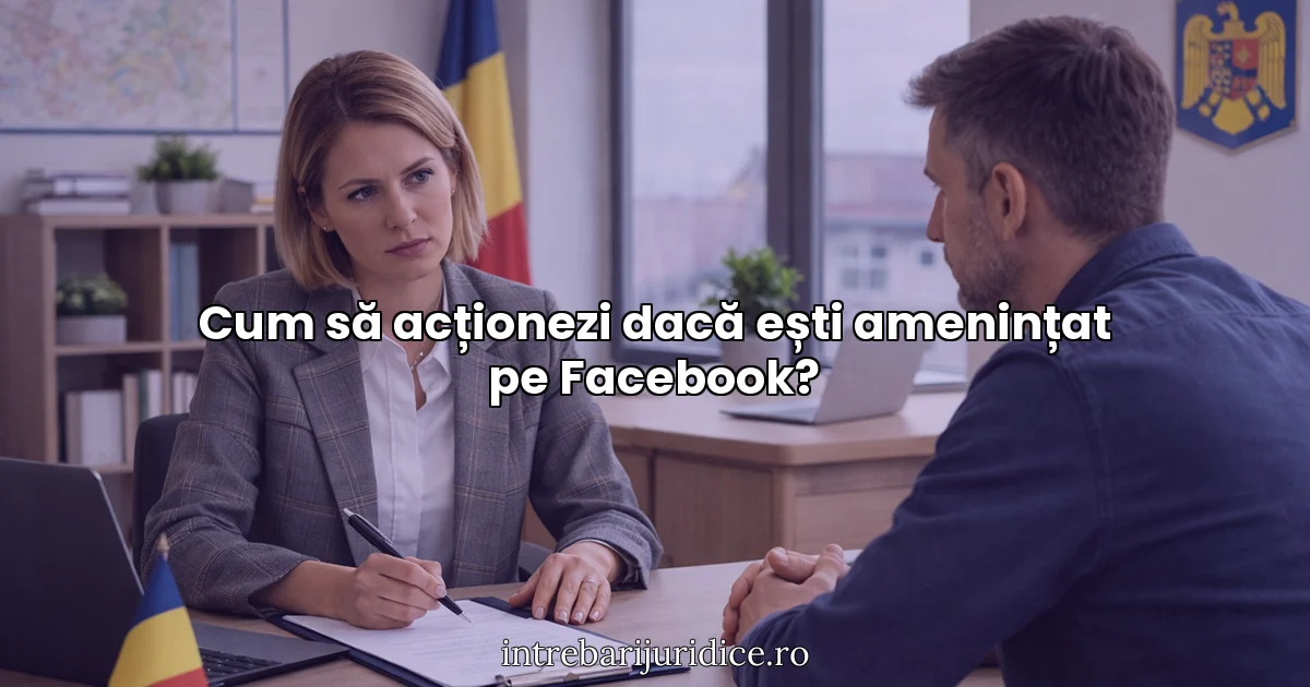 Cum să acționezi dacă ești amenințat pe Facebook?