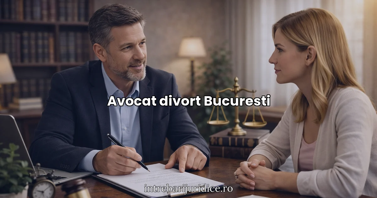 Avocat divort Bucuresti