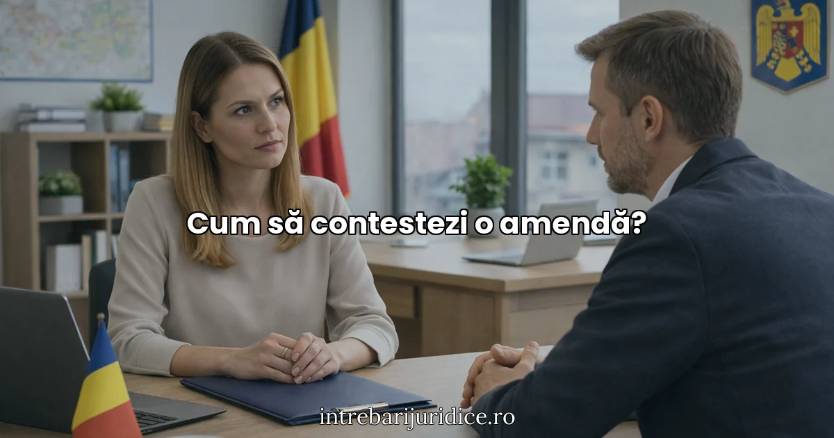 Cum să contestezi o amendă?