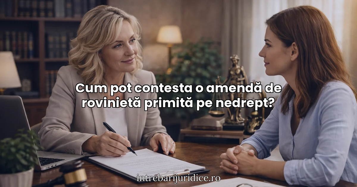 Cum pot contesta o amendă de rovinietă primită pe nedrept?