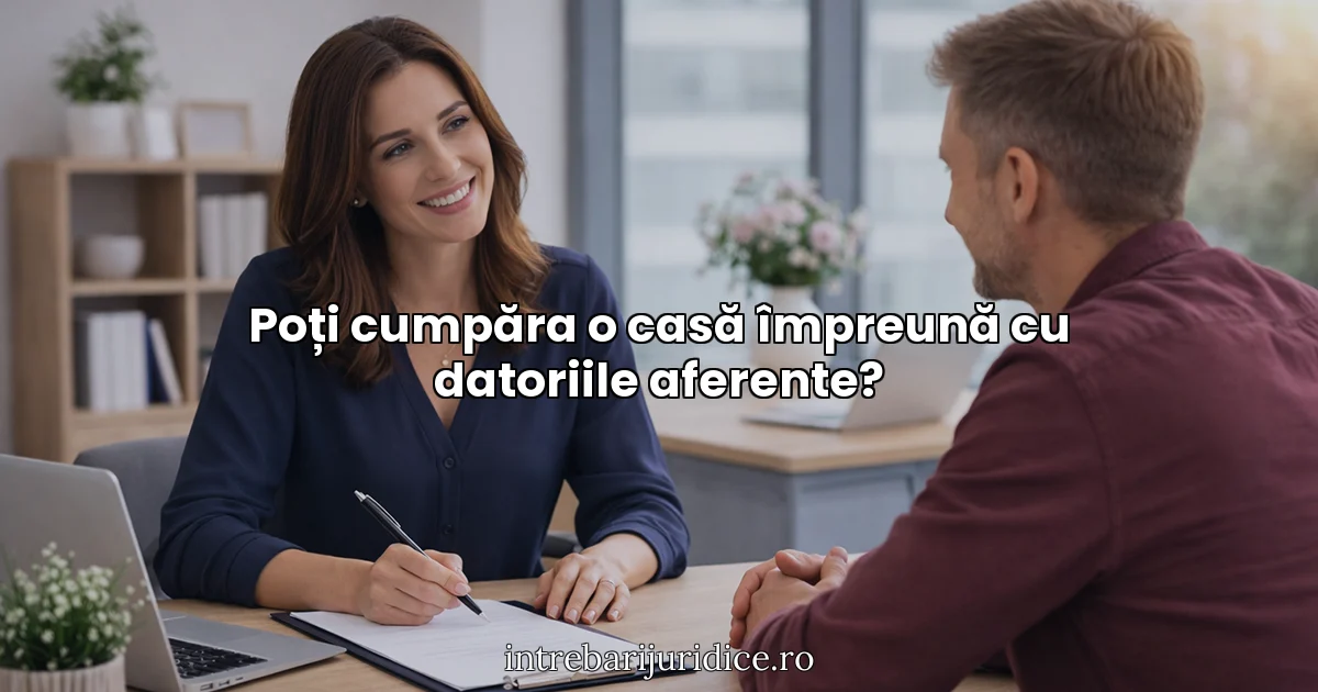 Poți cumpăra o casă împreună cu datoriile aferente?