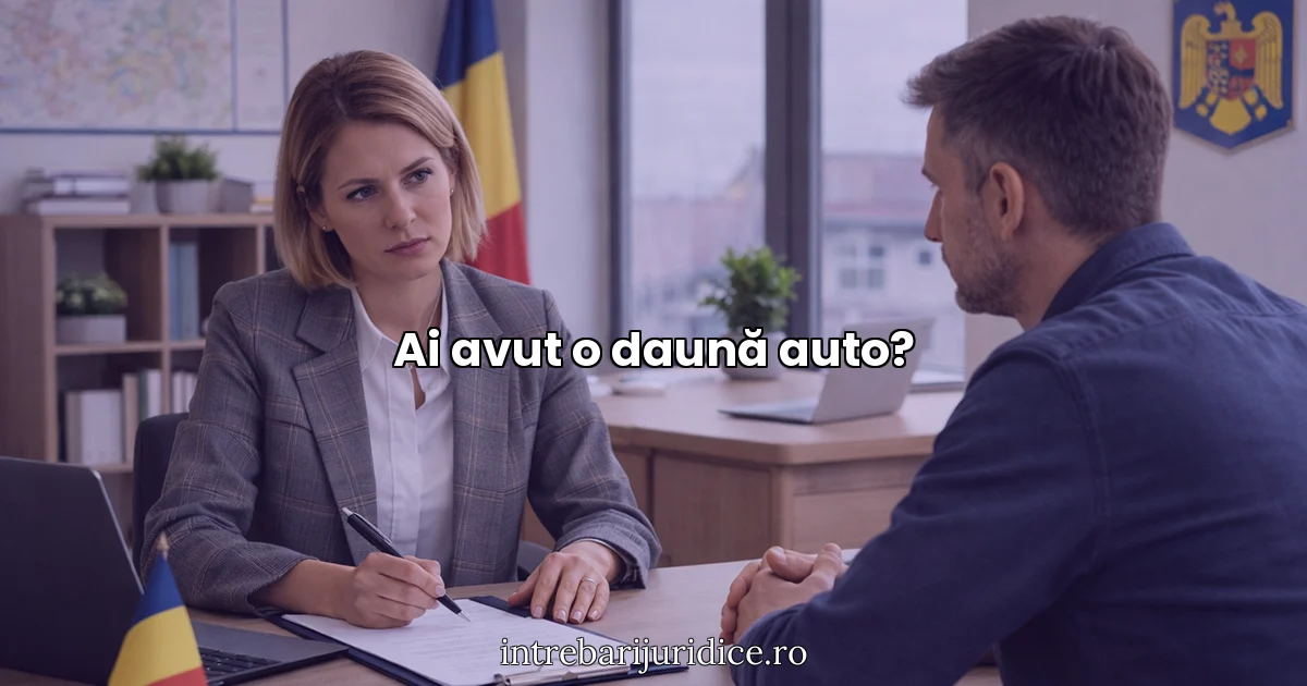 Ai avut o daună auto?