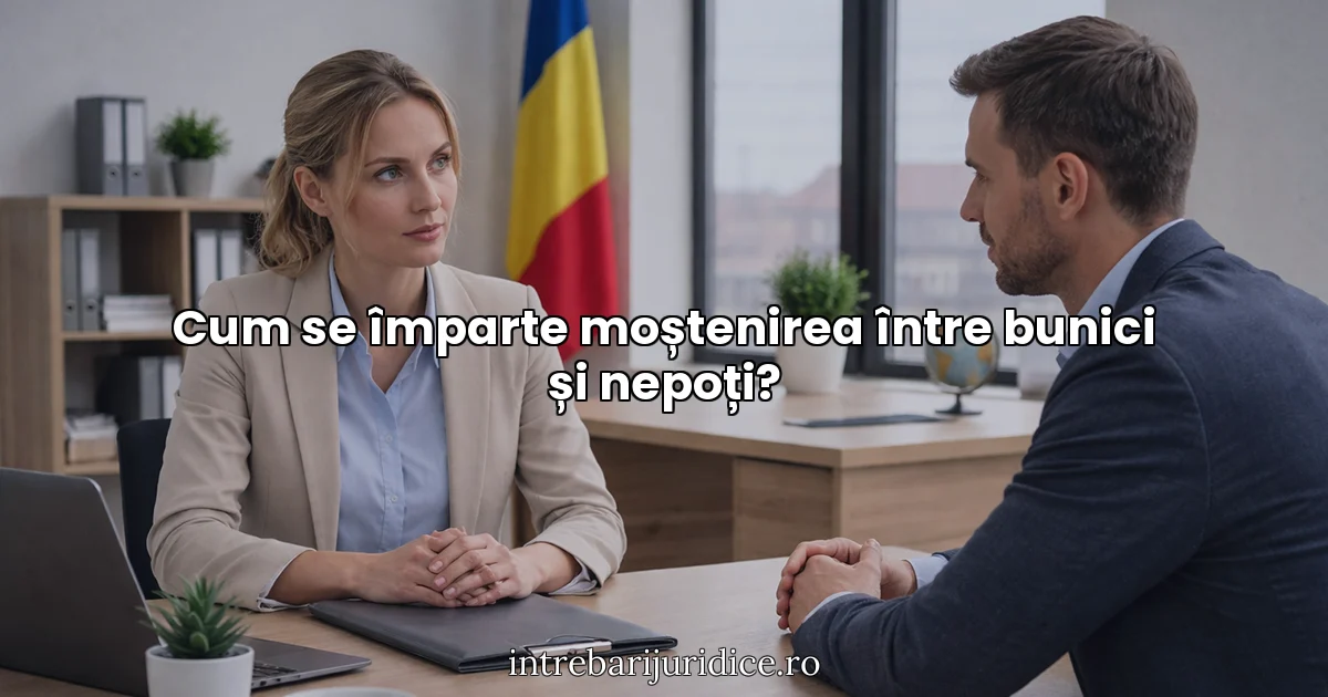 Cum se împarte moștenirea între bunici și nepoți?
