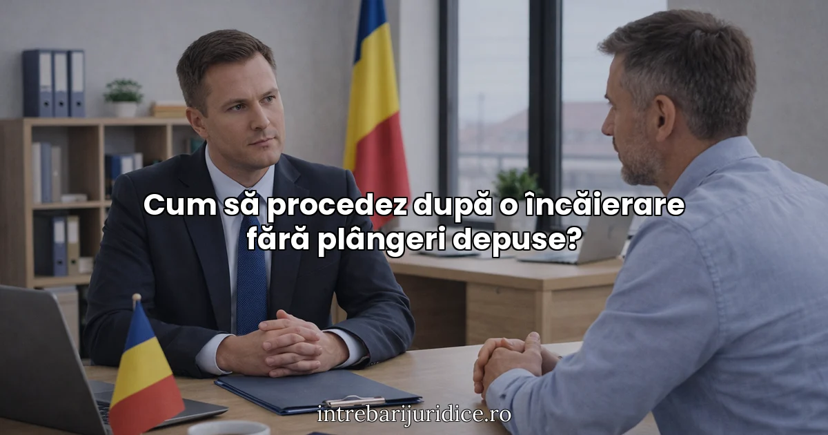 Cum să procedez după o încăierare fără plângeri depuse?