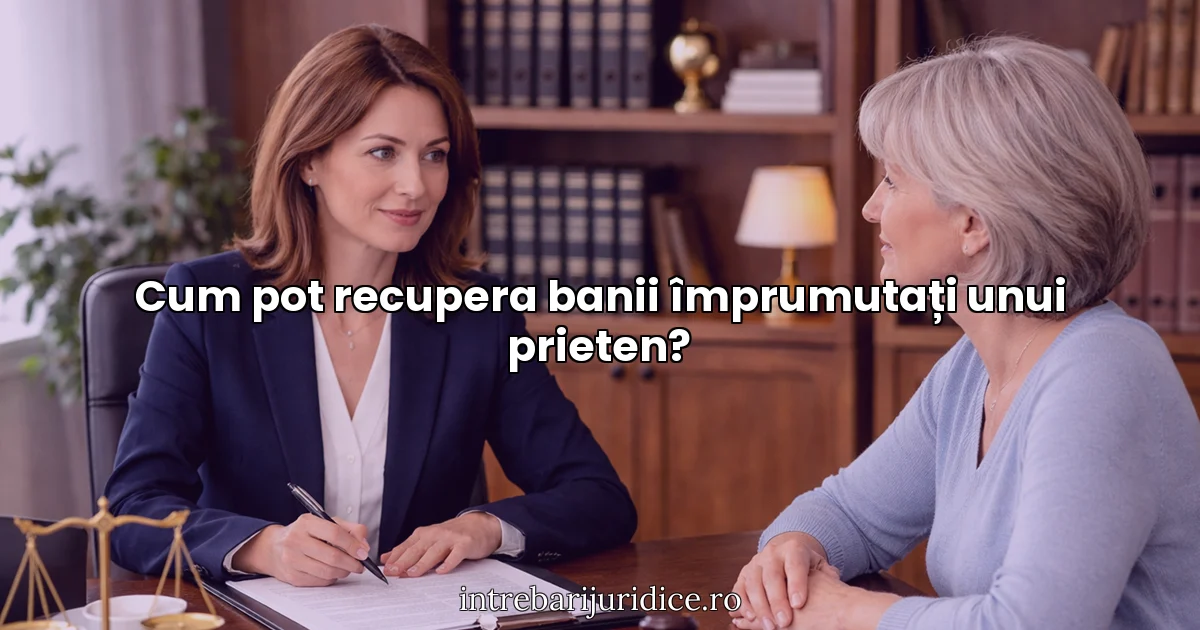 Cum pot recupera banii împrumutați unui prieten?