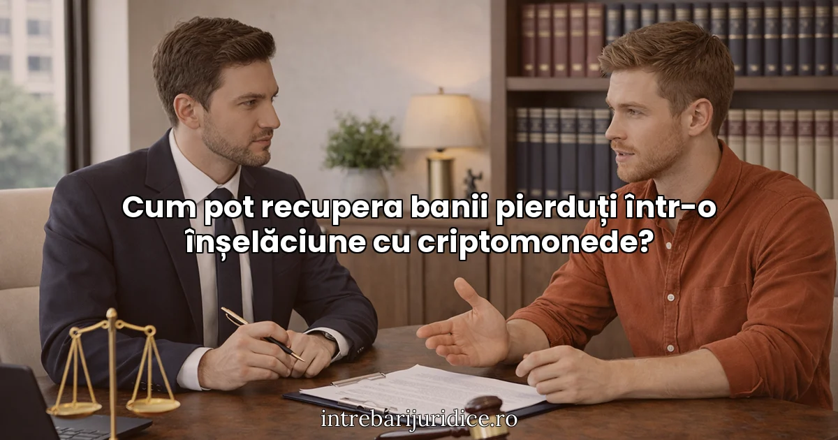 Cum pot recupera banii pierduți într-o înșelăciune cu criptomonede?