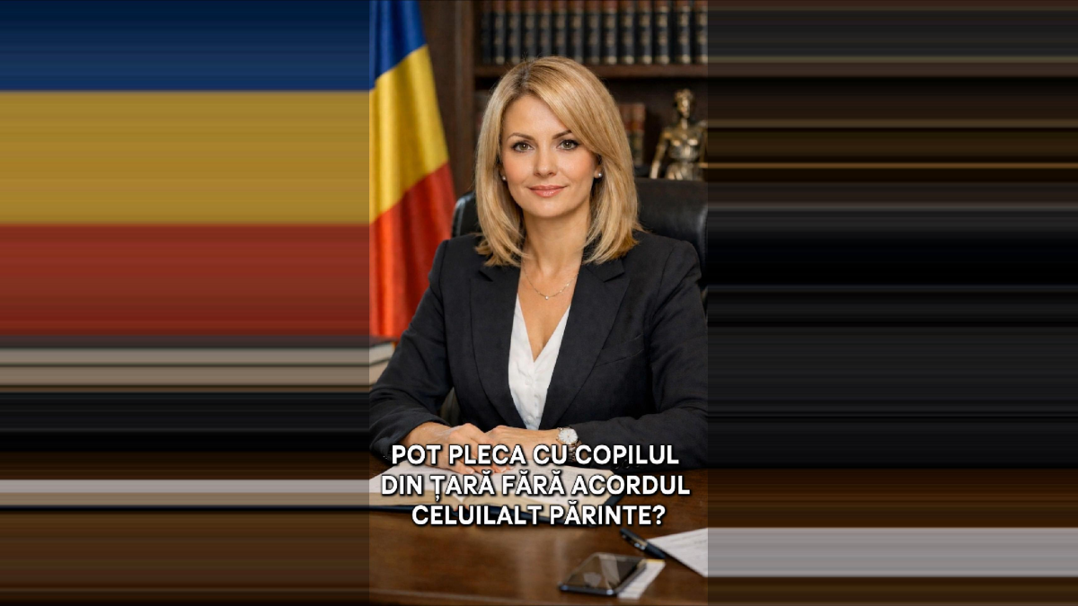 Pot pleca cu copilul din țară fără acordul celuilalt părinte?